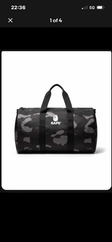 Bape camo duffle - camo,