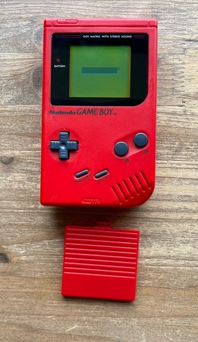 Red original nintendo - original, gameboy