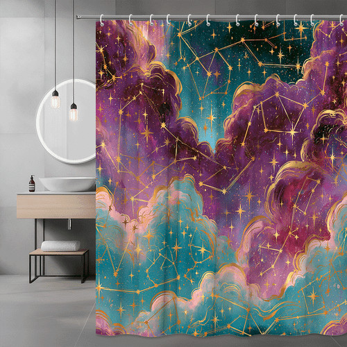 Galaxy cloud stars shower - galaxy,