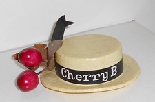 VINTAGE 1960'S PROMOTIONAL  CHERRY B BOTTLE TOPPER HAT