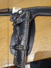 Western Cowboy Belt And Holster
