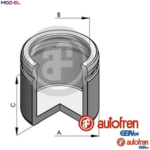Piston brake caliper d025188 - brake,