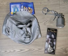 Wizard Of Oz Tin Man Halloween Costume Rubies Rubber Mask Nose Oil Can Props 