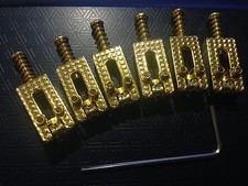 6x Modern Gold Chrome Roller