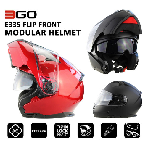 3go e335 flip front motorcycle - e335,