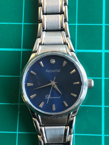 Ladies accurist diamond watch - ladies,