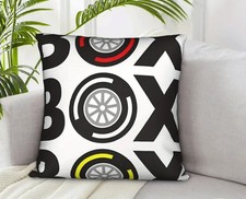 Box Box Box F1 Pitstop Cushion