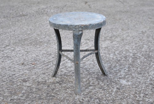 Old metal industrial milking - metal,