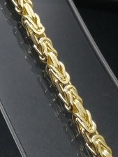 9ct Yellow Gold Smooth Square