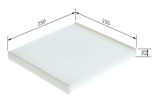 Bosch filter cabin - cabin, air