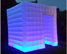 Inflatable LED Square Photo Booth, Promotional Marquee & Tent