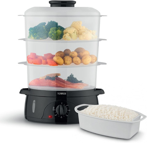 Tower food steamer - 9l,