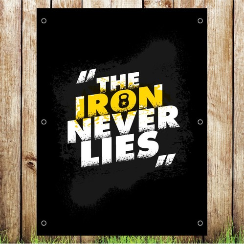 The iron never lies - never,