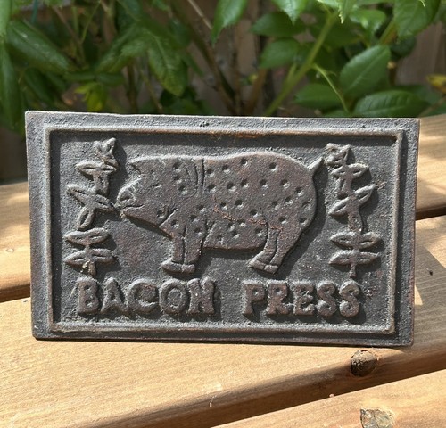 Vintage cast iron - cast, bacon