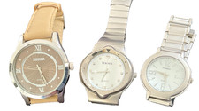 3 X TERNER BIJOUX WRISTWATCH, New battery's working