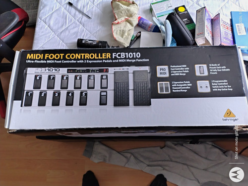 Behringer fcb1010 midi foot - behringer,