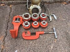 Ridgid 700 power drive pipe threader full set of 2” to 1/2” dies