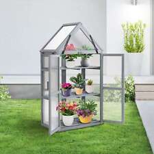 BIRCHTREE Greenhouse Wooden