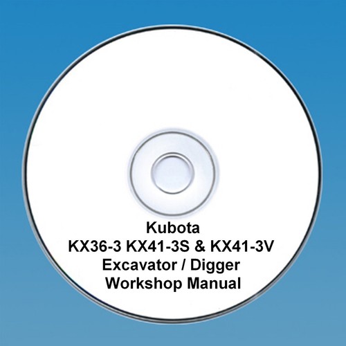 Kubota kx36 kx41 - kubota, kx36-3,