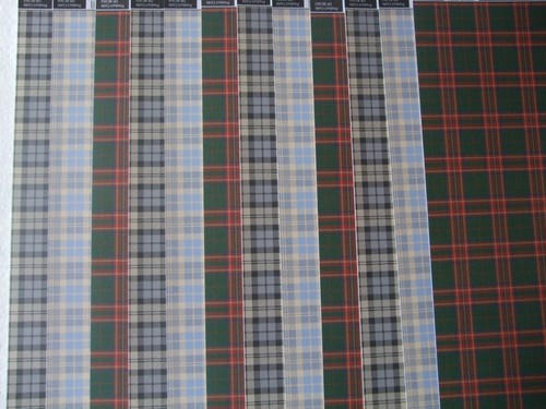 Sheets mini tartan - of,