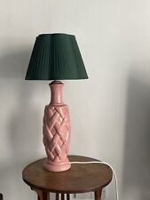 Casa Pupo 1960s Pink Bamboo Lamp