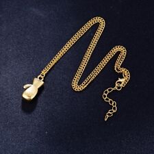 Gold Silver Plated Boxing Glove Sports Pendant Chain Necklace Mens Boys Gift 