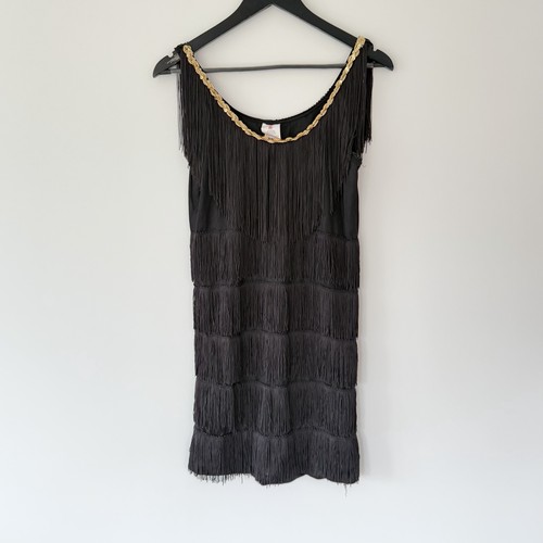 Rubies fringe flapper dress - fringe, uk