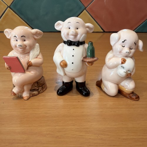 Danbury mint china pigs pig - pigs,