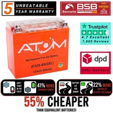 YTX20-BS Atom Gel Battery for