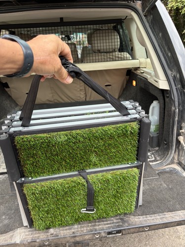 Folding dog ramp - folding, 180x50cm