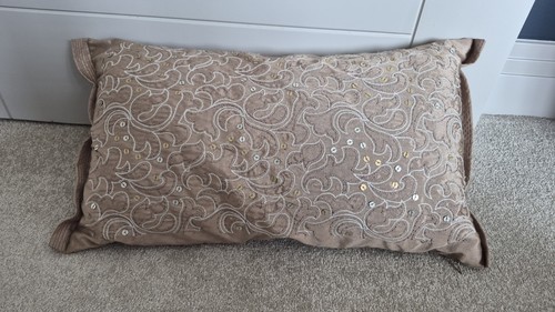 Embroidered taupe bedeck - taupe,