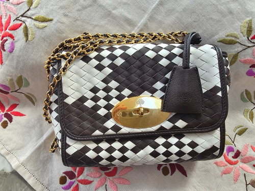 Mulberry ebony white weave - ebony,