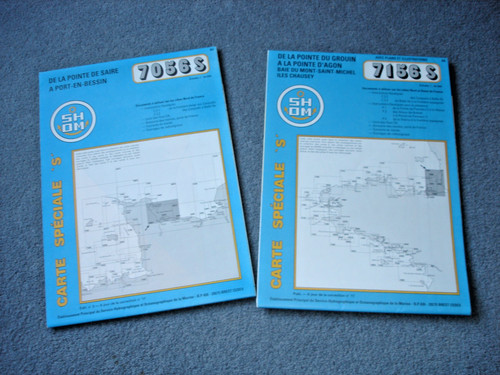 French sailing charts shom - french,