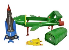 Thunderbirds Vehicle Set - Thunderbirds 1, 2 & 4 Die Cast Models 1992