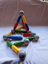 Magformers Magnetic Balls and Tubes. 25 Pieces