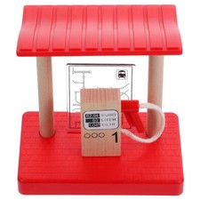  Toy Gas Station Pump Model Railway Accessories Stations Train Gast