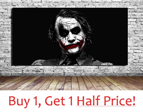 The joker canvas art - the,
