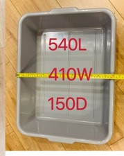 Heavy duty tote - heavy, grey