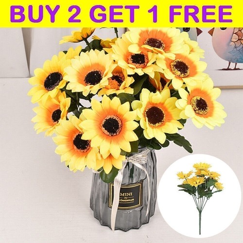Head artificial sunflowers - artificial,