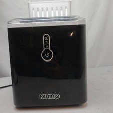 KUMIO ICM-1221 Ice Maker 1.5L Black 9 Bullet Ice Ready in 6-9 Min – Used