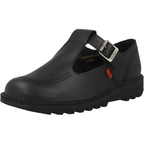 Kickers kick black - kick, leather