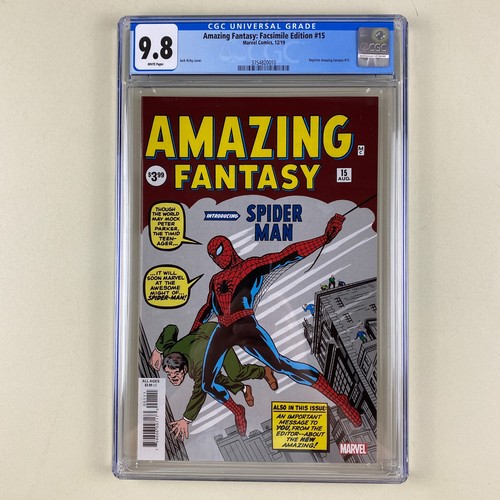 Amazing fantasy facsimile - amazing,