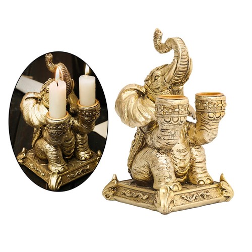 Elephant statue decorative - statue,