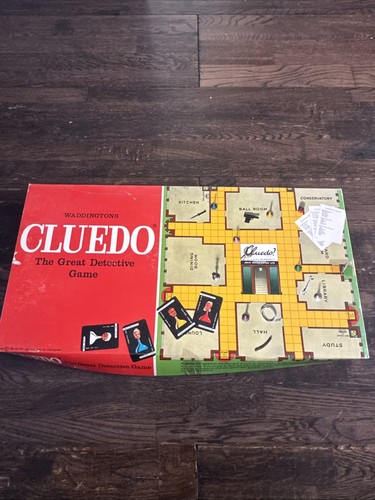 Cluedo vintage 1972 - vintage,