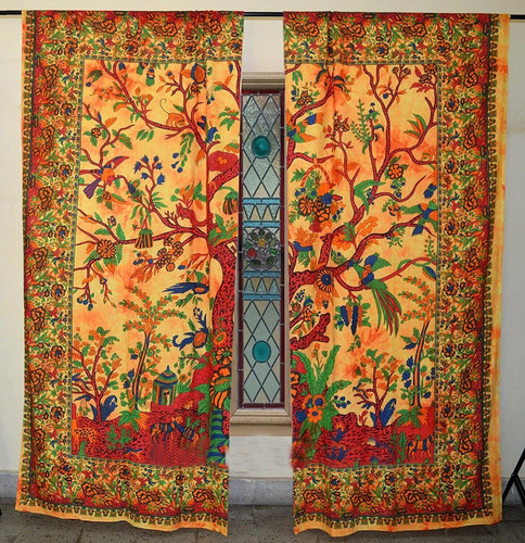 Bohemian room door window - room,