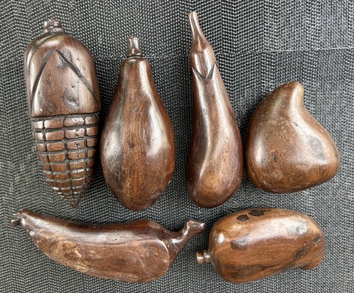 Vintage hand carved wooden - vintage,