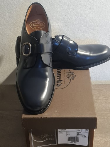 Church baycliff navy leather - church's,