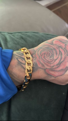 23cm cuban link chain bracelet - chain,
