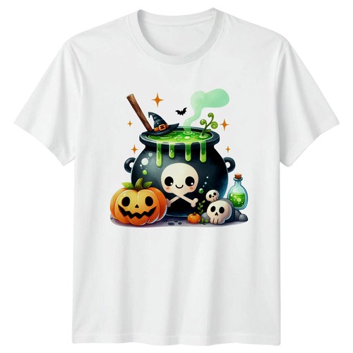 Cute spooky halloween cauldron - cute,