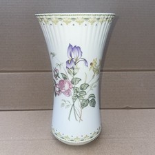 VINTAGE CAMILLA H5185 ROYAL DOULTON 1990 FLORAL FLOWER VASE 23.5cm Tall approx
